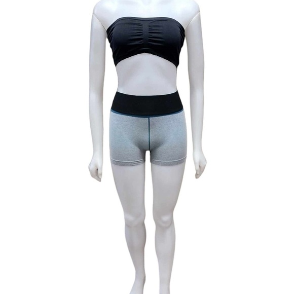 Free People Movement Shorts Green Grey Size XS/S - Picture 1 of 8